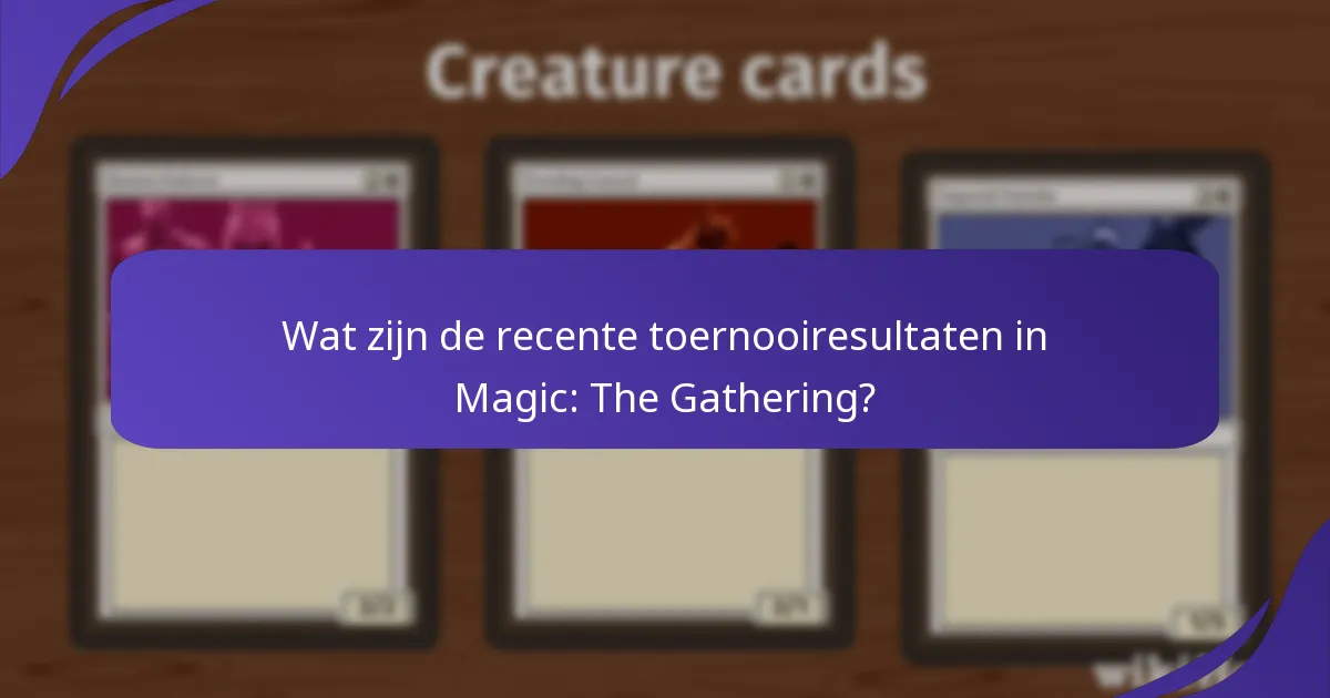 Hoe toernooiresultaten analyseren voor deckbouw?