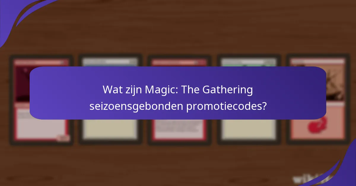 Welke seizoensgebonden evenementen vallen samen met promotiecodes?
